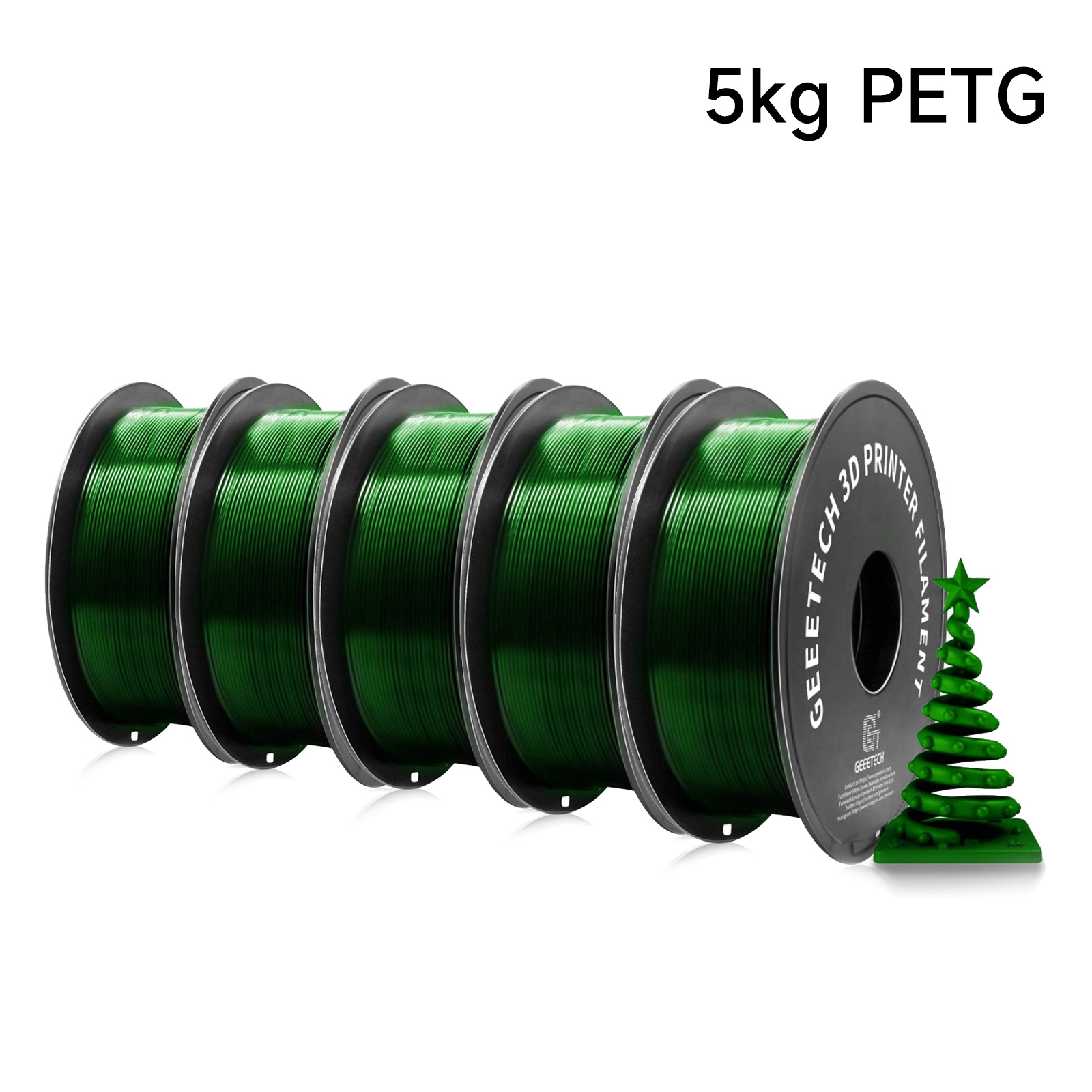 Fdm Printer - Geeetech 5kg PETG 1.75mm Filament for