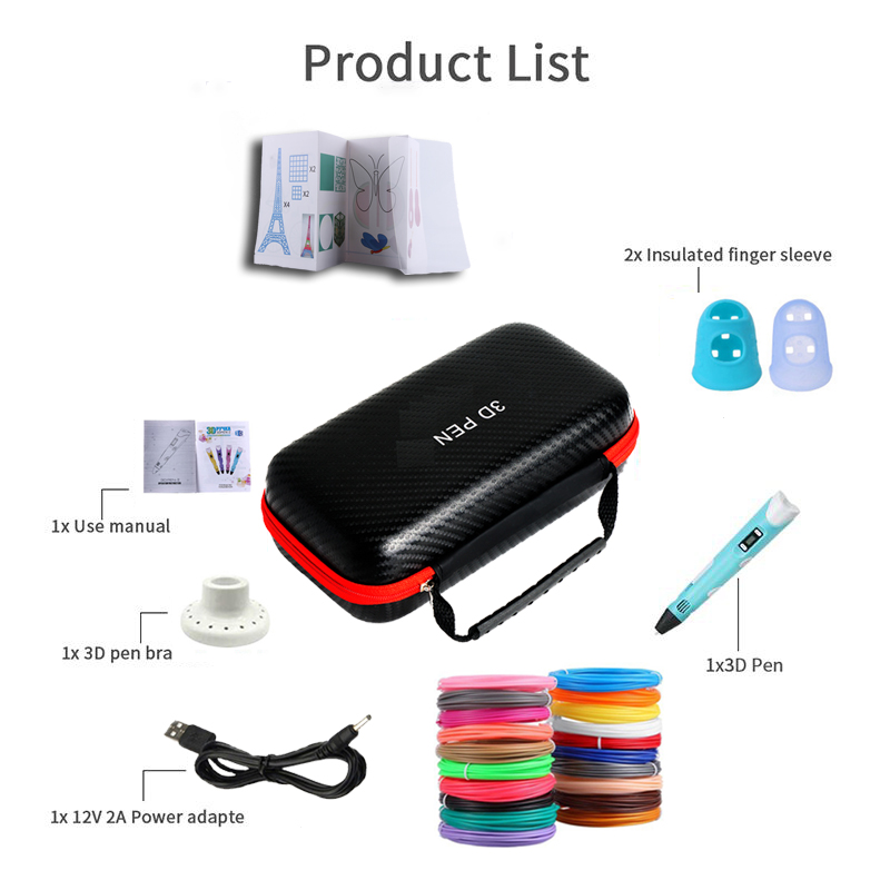 3D Pen With LCD Screen Compati - Pla Filament 评论和价格