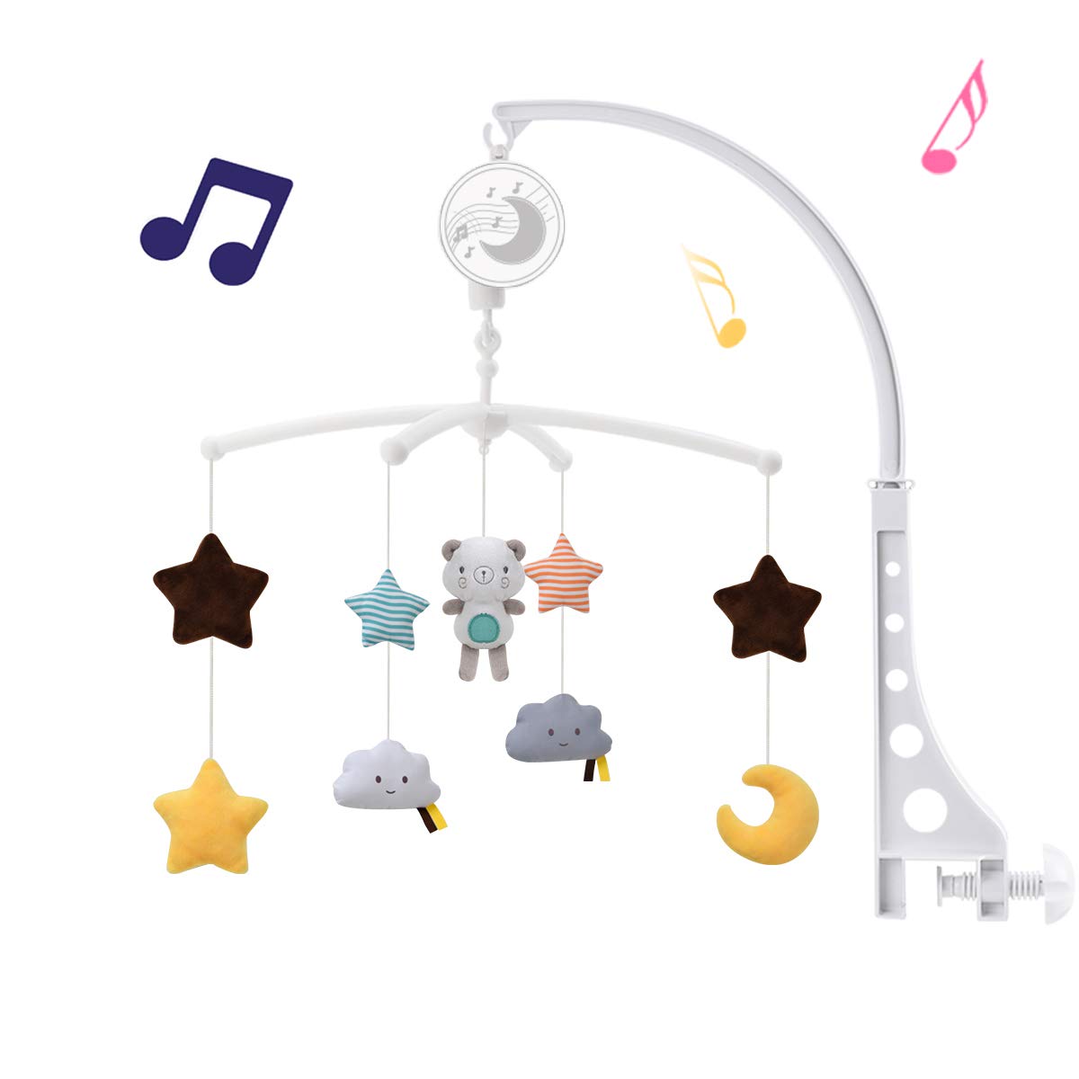 Baby Crib Mobiles Rattles Musi - Carriage Bed 评论和价格