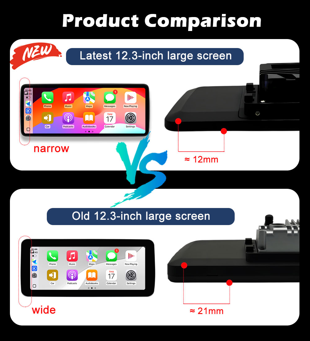 12.3inch QLED 2400*900P Wirele - Cr Touch 评论和价格