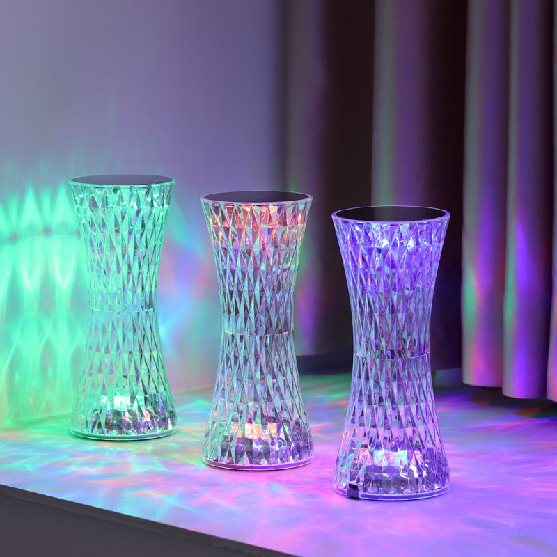 Crystal Bedside Table Lamps Xm - Glass Bed 评论和价格