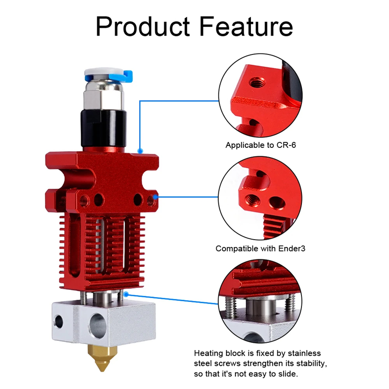 3D Printer Parts CR6 SE J-head - Direct Drive Extruder 评论和价格