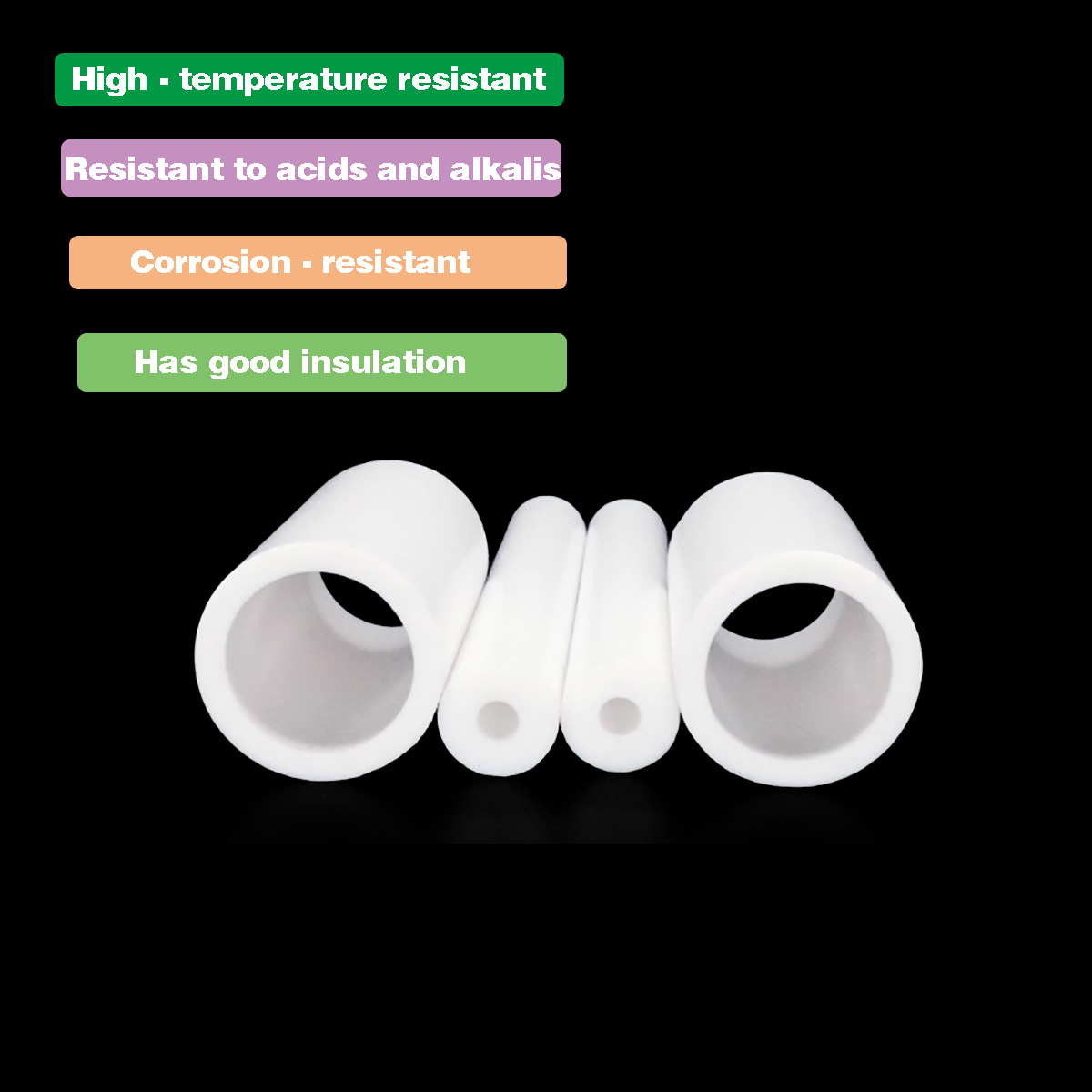 1Pcs ID 5-20mm White PTFE Tube - Ptfe Tube 评论和价格