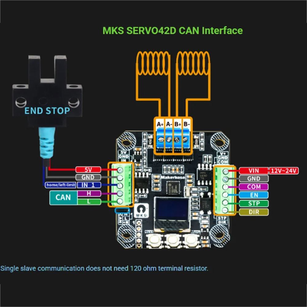 [AC18 Digital]/SERVO42D 40 CAN - Closed Loop Stepper Motor Nema 17 评论和价格