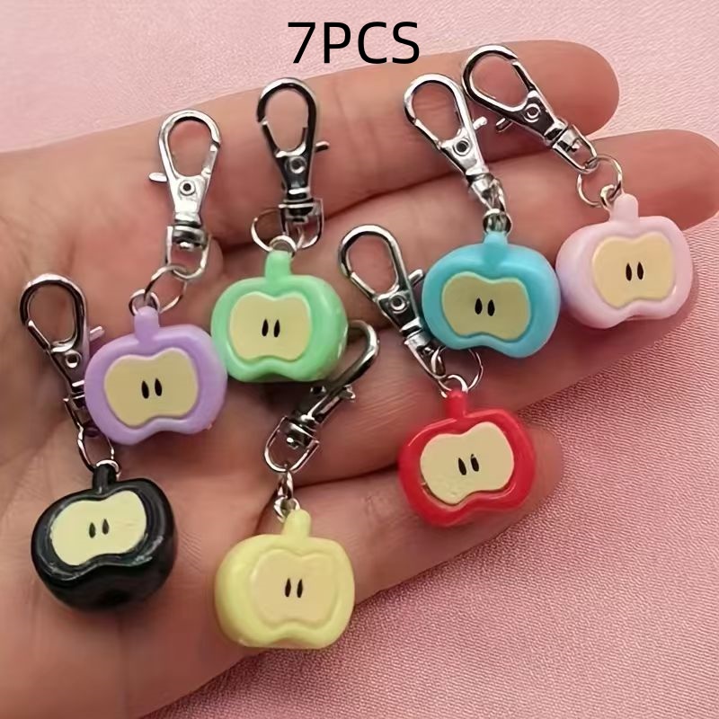 7pcs resin simulated Apple key - Resin 评论和价格