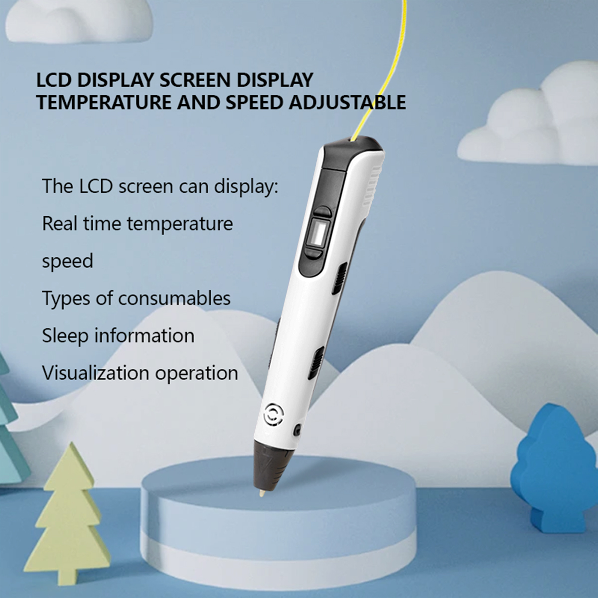 Upgraded 3D Printing Pen 9 Met - Pla Filament 评论和价格