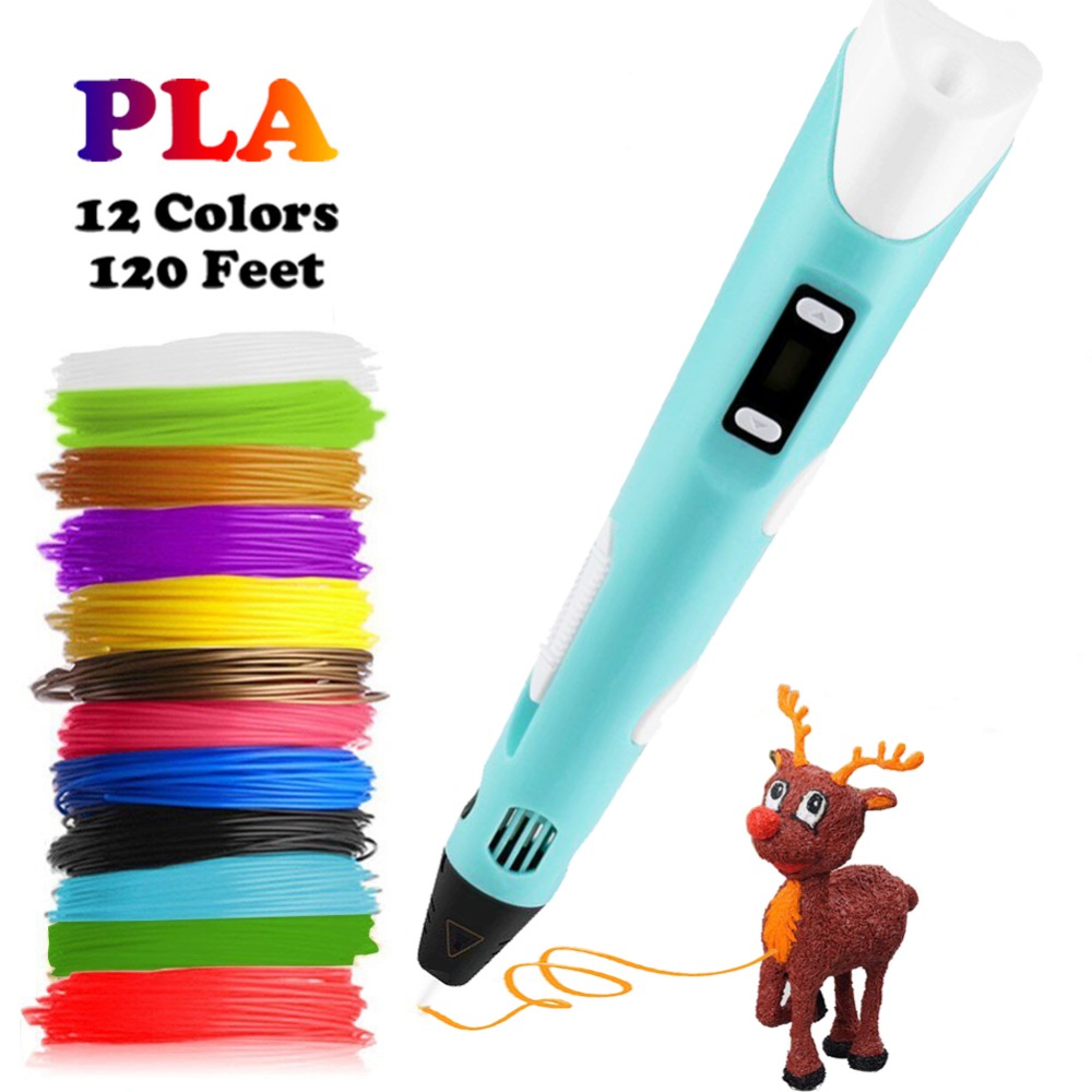 Dikale 3D Pen LED Screen DIY 3 - Pla Filament 评论和价格