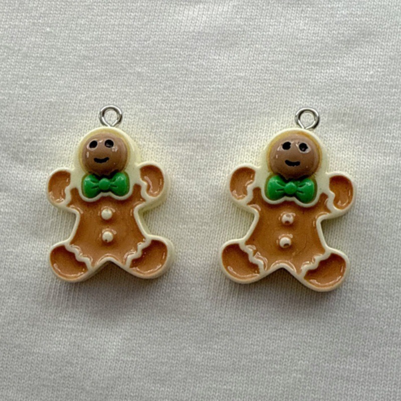 10pcs Christmas Cartoon Series - Resin 评论和价格