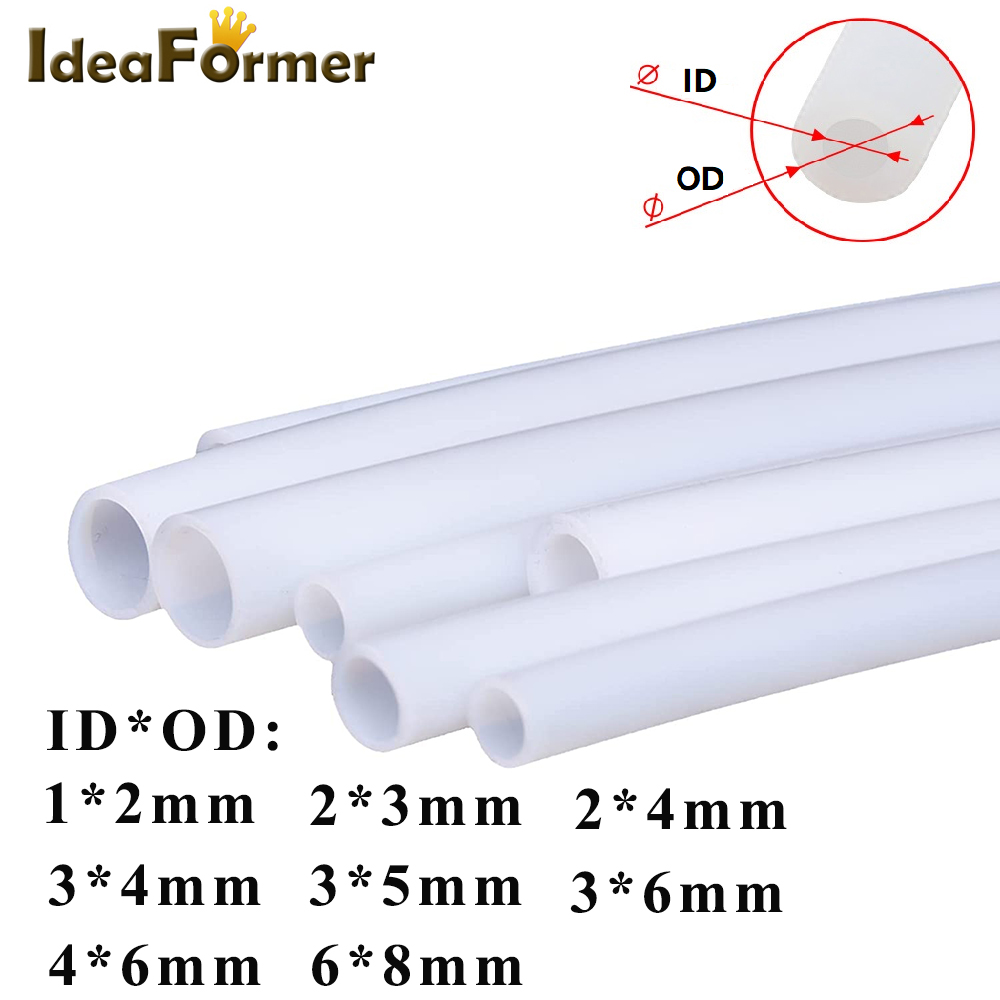 50m PTFE Tube Pipe Teflonto ID - Filament 1.75 评论和价格